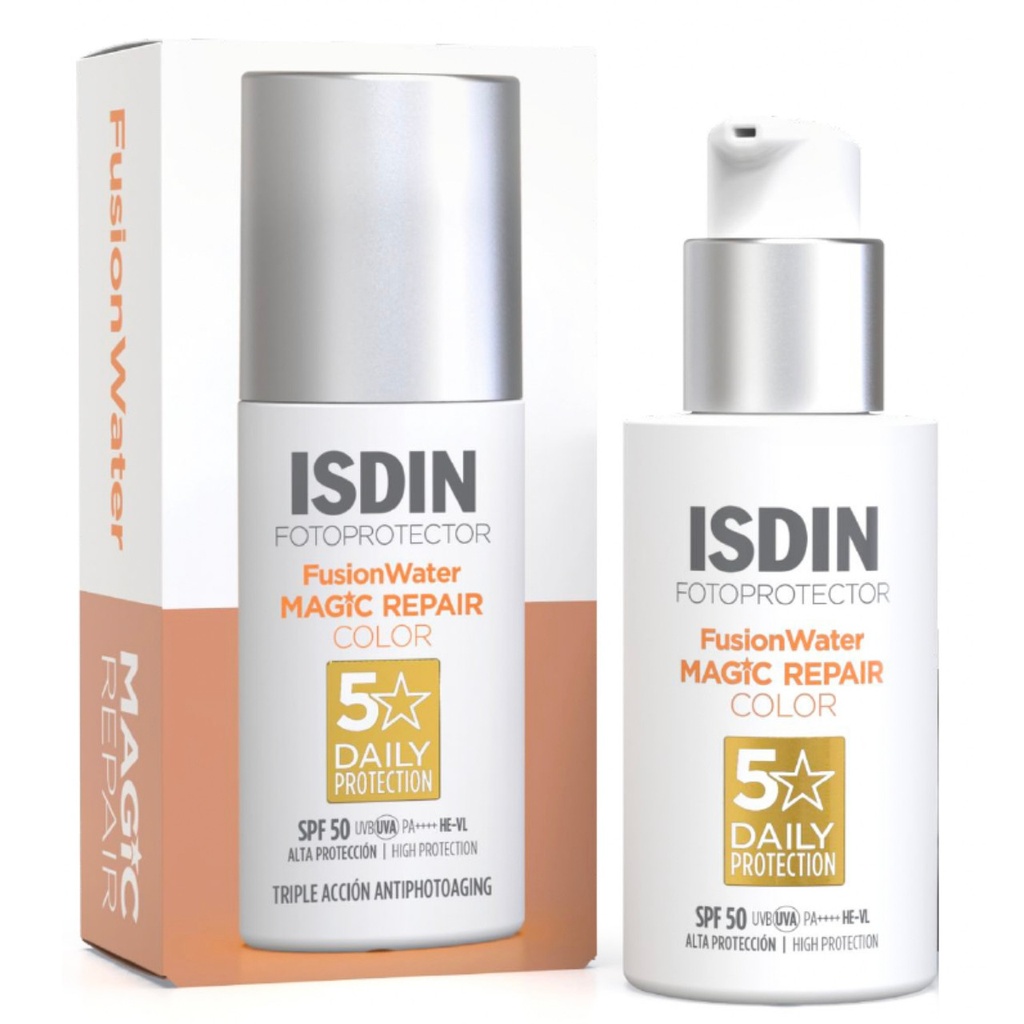 ISDIN FOTOPROTECTOR FUSION WATER MAGIC REPAIR COLOR SPF 50
