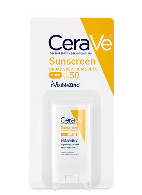 CERAVE SUNCREEN STICK INVISIBLE ZINC SPF 50