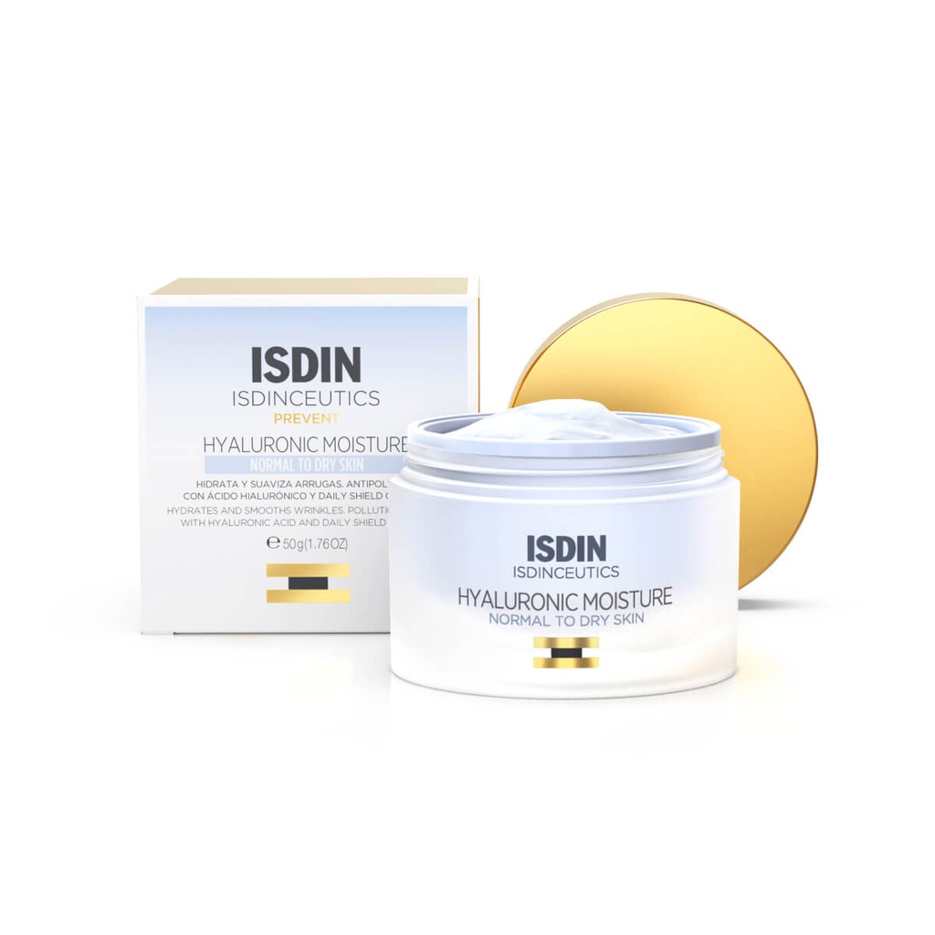 ISDIN ISDINCEUTICS PREVENT HYALURONIC MOISTURE NORMAL TO DRY SKIN CREAM 50 G