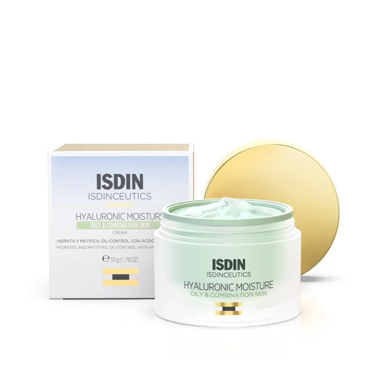 ISDIN ISDINCEUTICS PREVENT HYALURONIC MOISTURE OILY &amp; COMBINATION SKIN CREAM 50 G