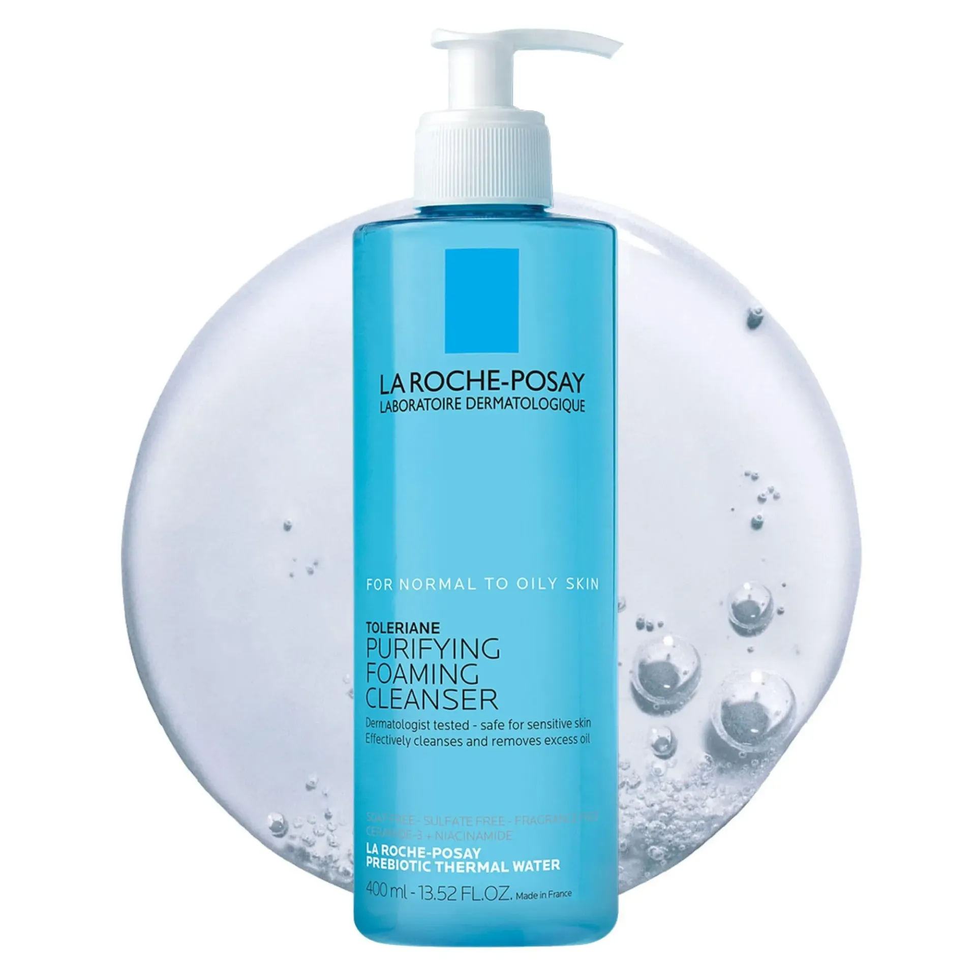LA ROCHE POSAY TOLERIANE PURIFYING FOAMING CLEANSER 400 ML