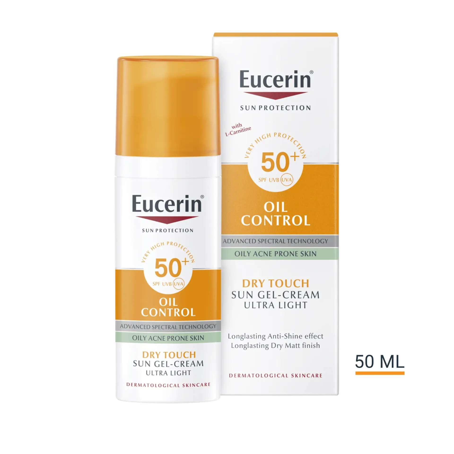 EUCERIN OIL CONTROL - TOQUE SECO FILTRO SOLAR SPF 50