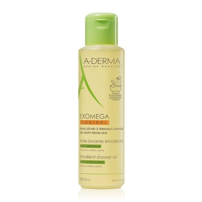 A-DERMA EXOMEGA CONTROL OIL ACEITE DE DUCHA 500 ML