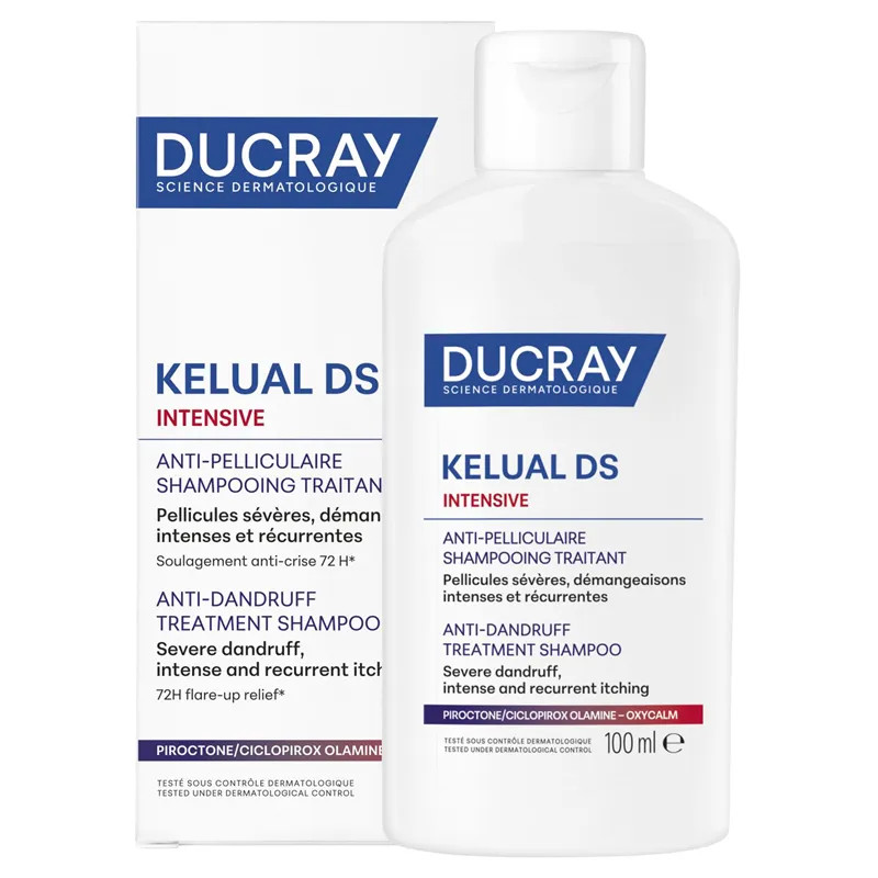DUCRAY KELUAL DS INTENSIVE ANTICASPA CHAMPU DE TRATAMINETO 100ML