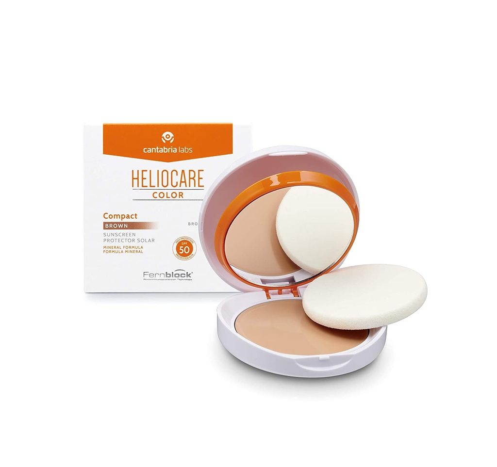 HELIOCARE COLOR - COMPACTO OIL-FREE BROWN SPF 50