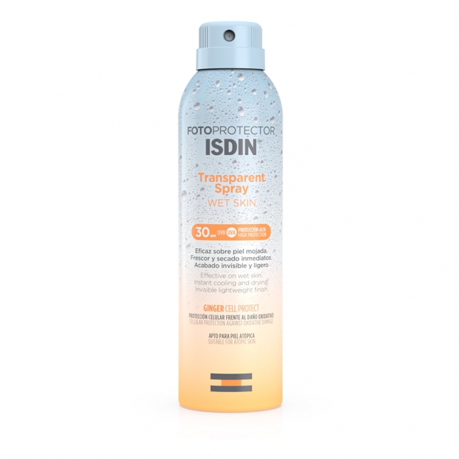 ISDIN TRANSPARENT SPRAY FOTOPROTECTOR CORPORAL SPF50