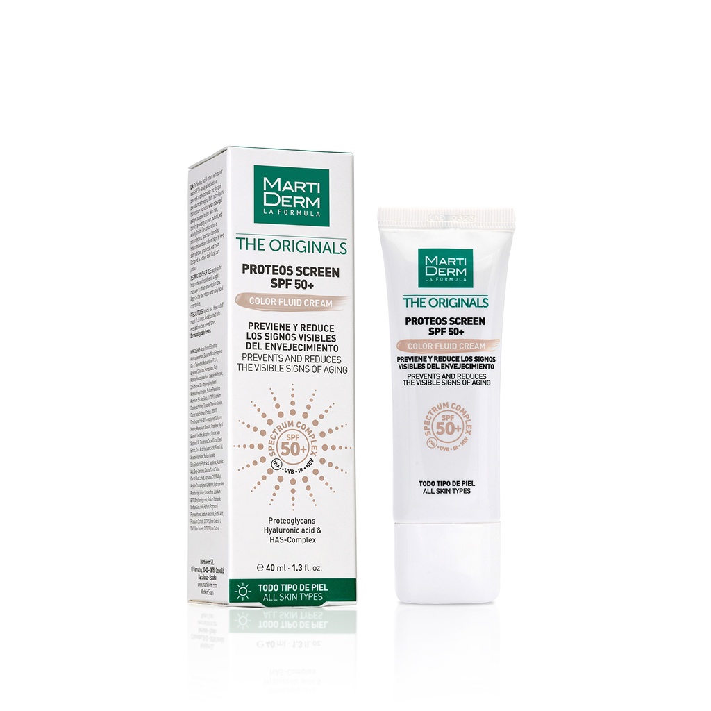 MARTI-DERM PROTEOS SCREEN SPF 50+ COLOR FLUID CREAM