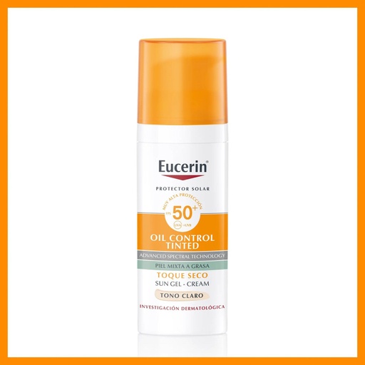 EUCERIN OIL CONTROL TINTED CLARO SPF 50 +