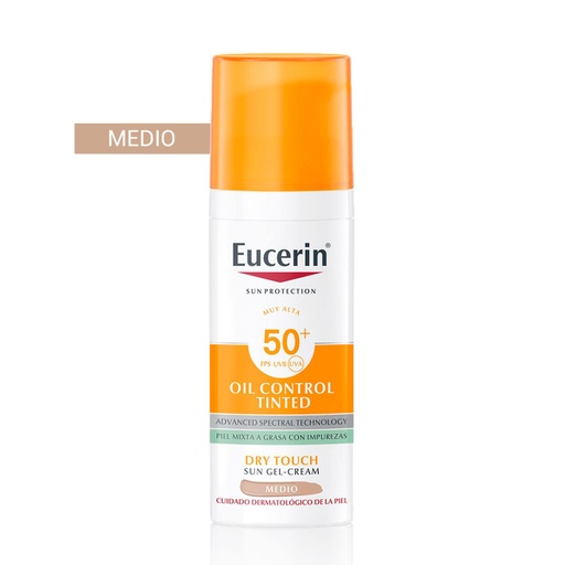 EUCERIN OIL CONTROL TINTED MEDIO SPF 50 +