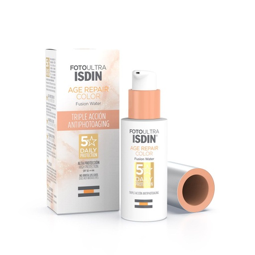 ISDIN AGE REPAIR COLOR FUSION WATER SPF 50