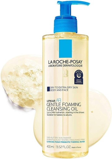 LA ROCHE POSAY LIPIKAR AP+ GENTLE FOAMING CLEANSING OIL 400 ML