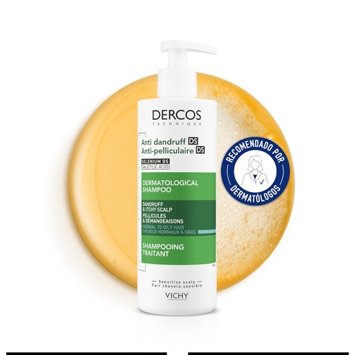 VICHY DERCOS SHAMPOO 390 ML