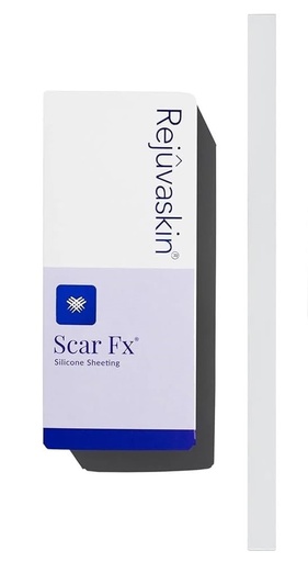 REJUVASKIN SCAR FC SILICONE SHEETING 1&quot; X 22&quot;