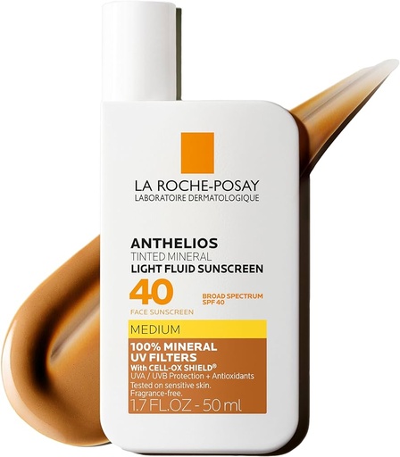 LA ROCHE POSAY ANTHELIOS TINTED MINERAL SPF 40 MEDIUM