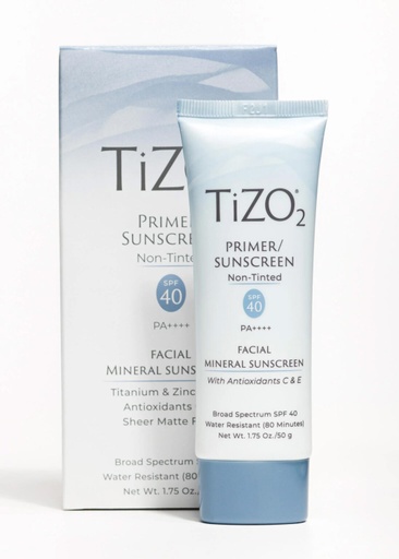 TIZO 2 PRIMER/SUNCREEN NON-TINTED SPF 40