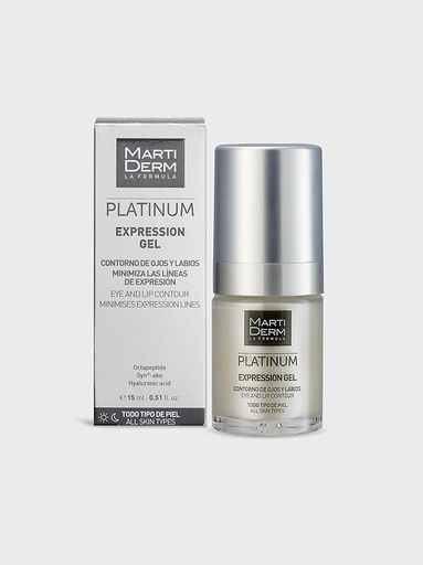 [ART000054] MARTI-DERM PLATINUM EXPRESSION GEL CONTORNO DE OJOS Y LABIOS