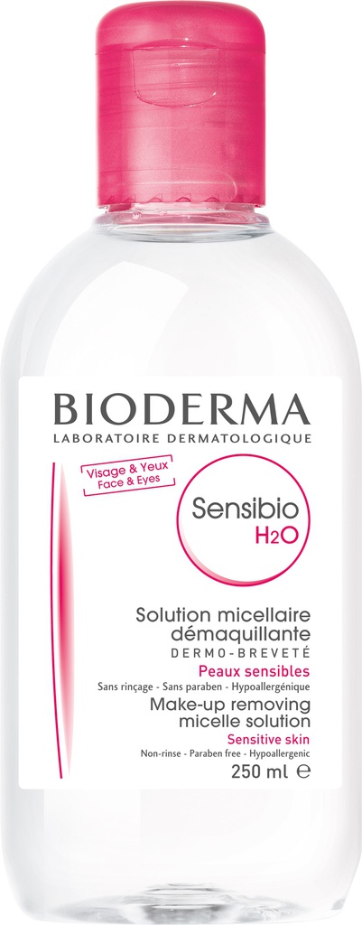 Bioderma Sensibio H2O AR - Agua micelar, 250 ml : : Belleza