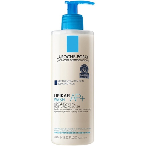 [ART000220] LA ROCHE POSAY LIPIKAR AP+ GENTLE FOAMING MOISTURIZING WASH